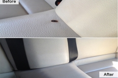 Auto-car-seat-burn-hole-repair-lather