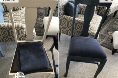 dining-chair-repainting-colro-change-finish-reupholstery-fabric-change-padding-straps-seat-support